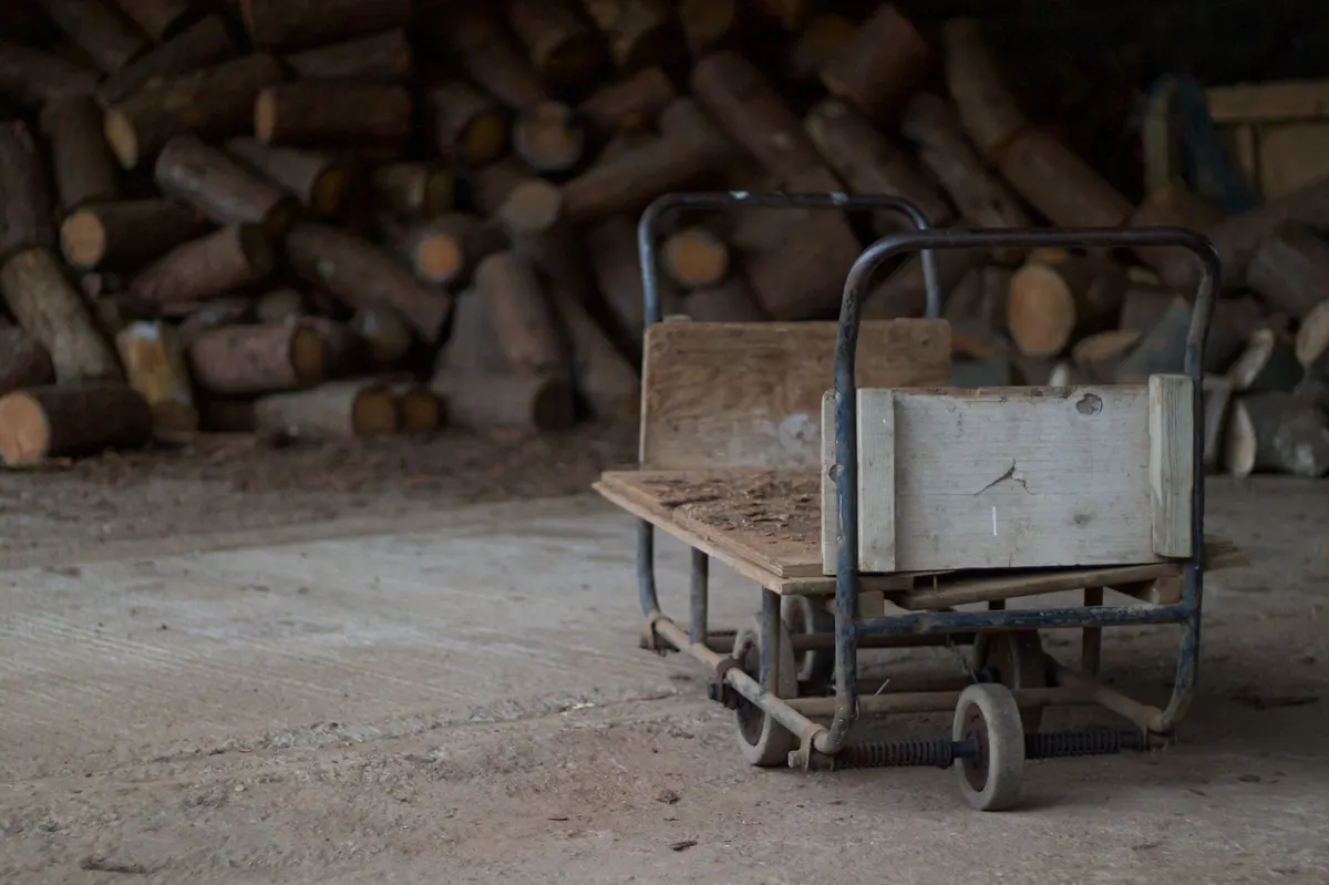 vintage metal utility cart rustic home decor styled