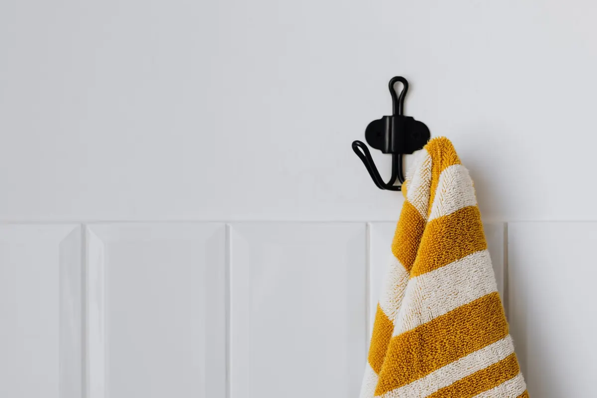 bathroom runner rug wood floor
